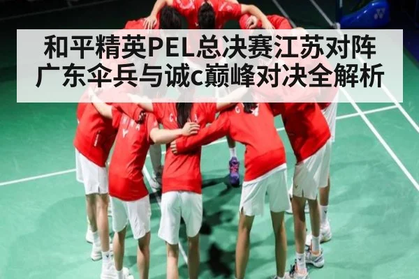 和平精英PEL总决赛江苏对阵广东伞兵与诚c巅峰对决全解析